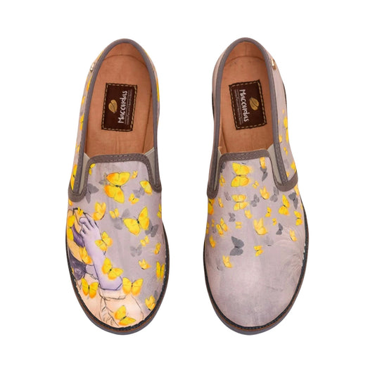 Zapatos de mujer cómodos y ligeros. Hechoas a mano. Macondas