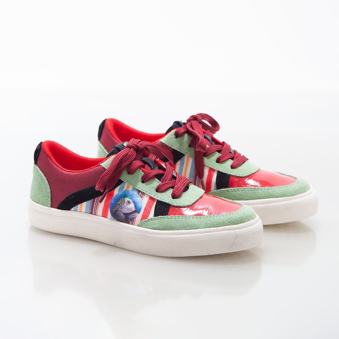 Tenis Libertad Guacamaya Azul Macondas para dama