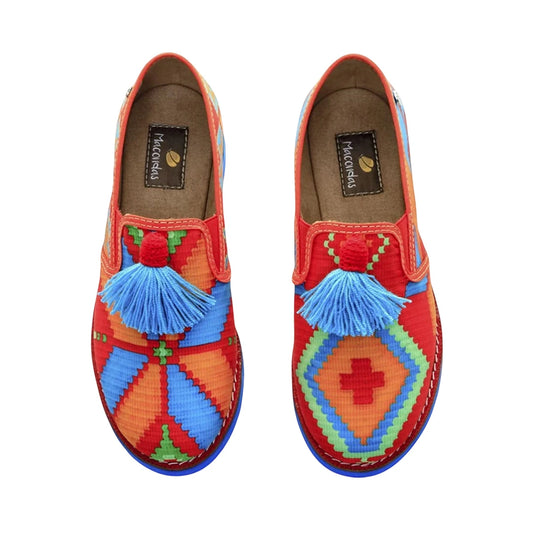 Calzado plano para dama hecho en Colombia. Macondas