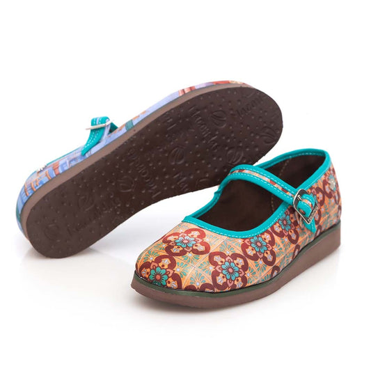 Zapatos tipo baletas para mujer, artesanales