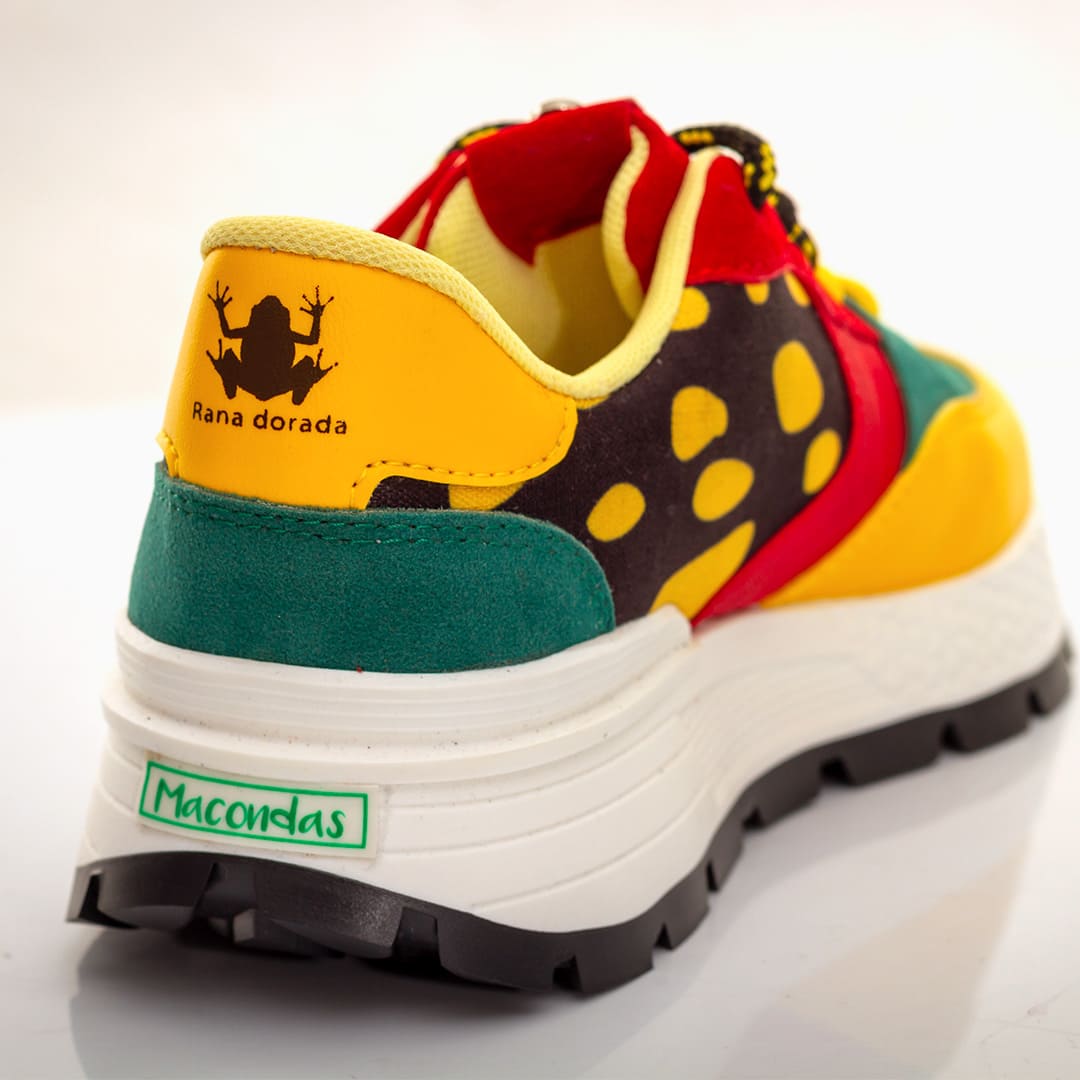 Tenis Sneakers Macondas. Rana Dorada