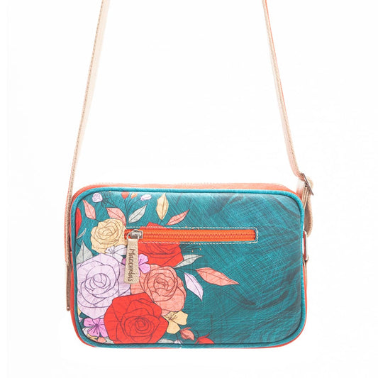Bolso Manos Libres Rosas de Colombia. Macondas