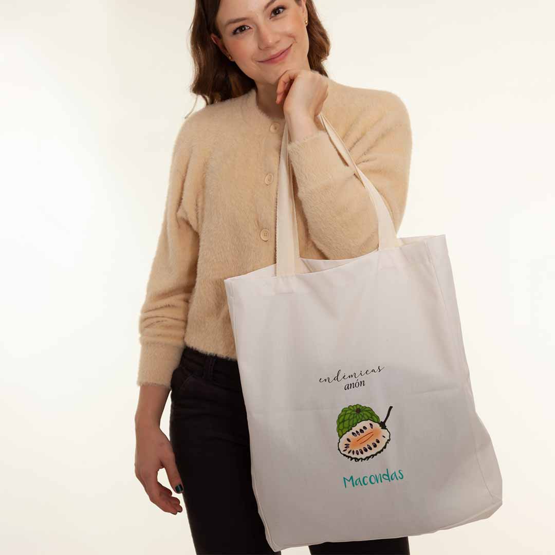 Anón Amazónico. Bolsa tote Macondas® Fruta colombiana