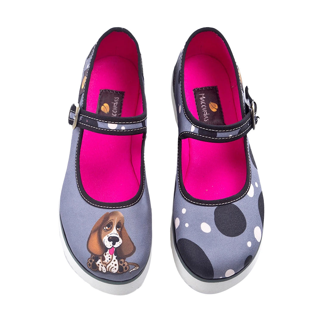 Perro Fino · Zapatos Estilo Mary Jane Artesanales Macondas®