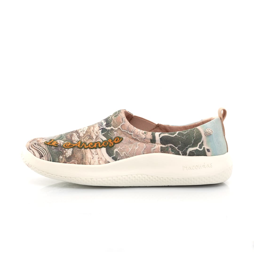 Barranquilla la Arenosa. Macondas® Zapatos bordados a mano