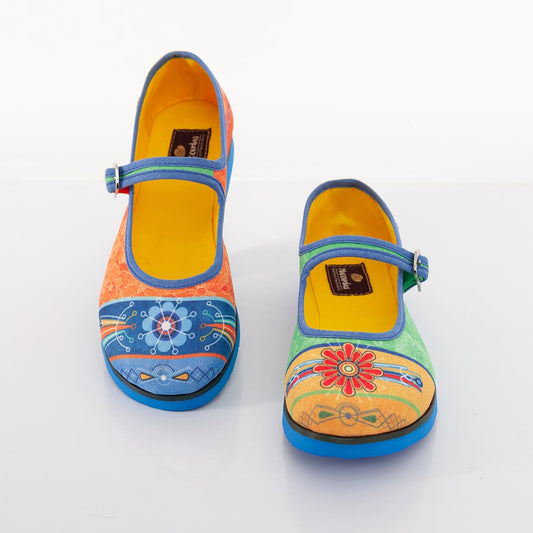 Chivas y Flores – Zapatos Mary Janes Macondas®