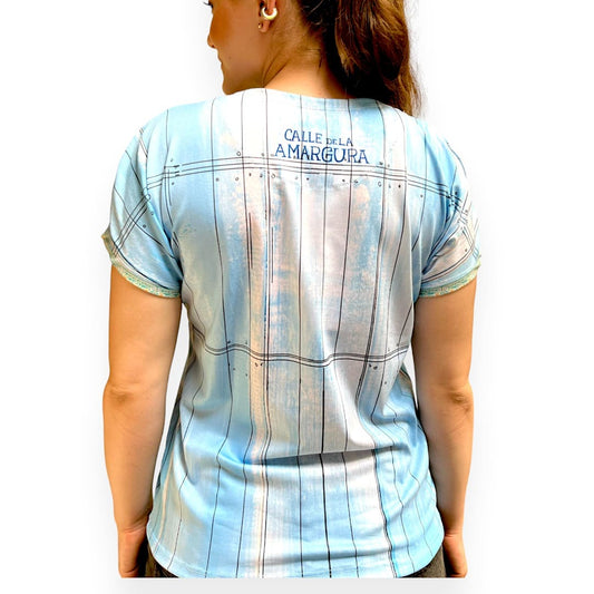 Camiseta para mujer las Jaramillo. Macondas ®