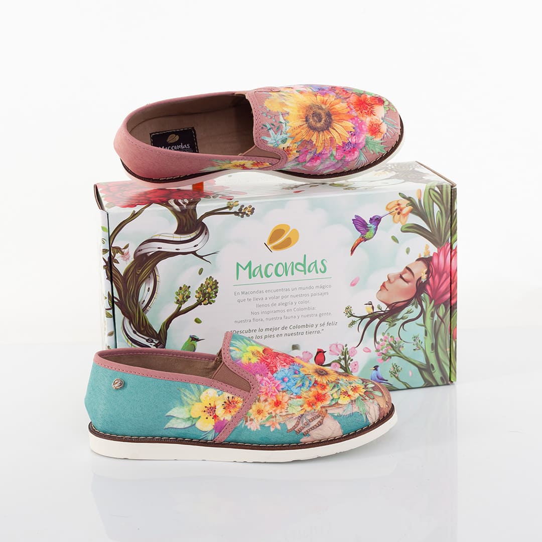 Feria de Flores. Mocasines Macondas® Zapatos casuales