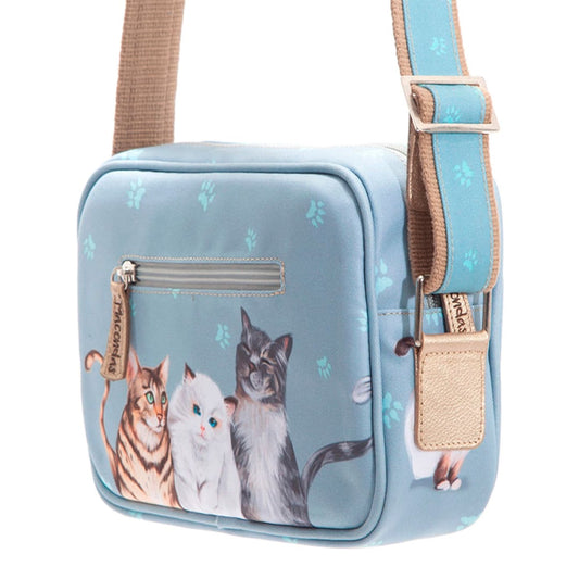 Bolso Manos Libres Gatos. Macondas