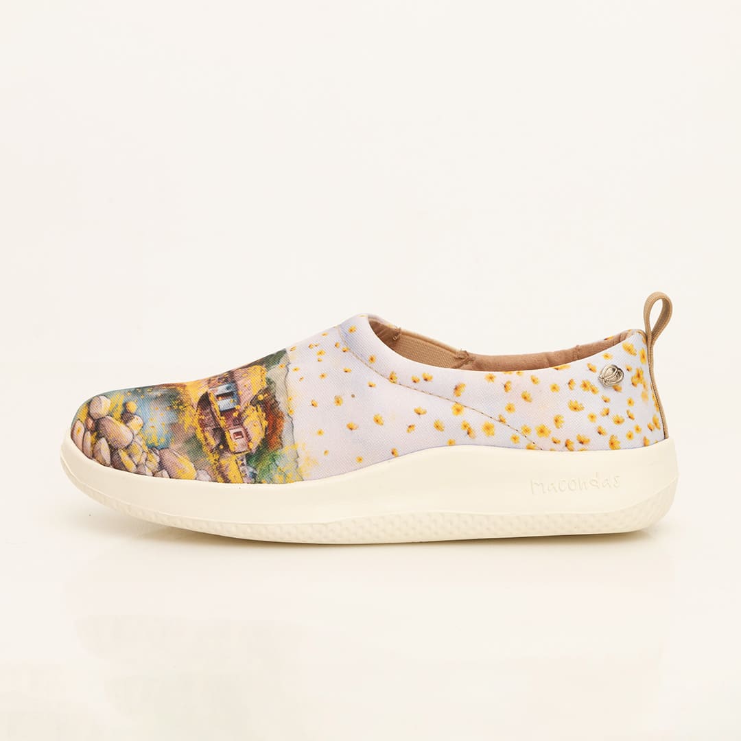 Macondo ilustrado. Zapatos Macondas® para viajar