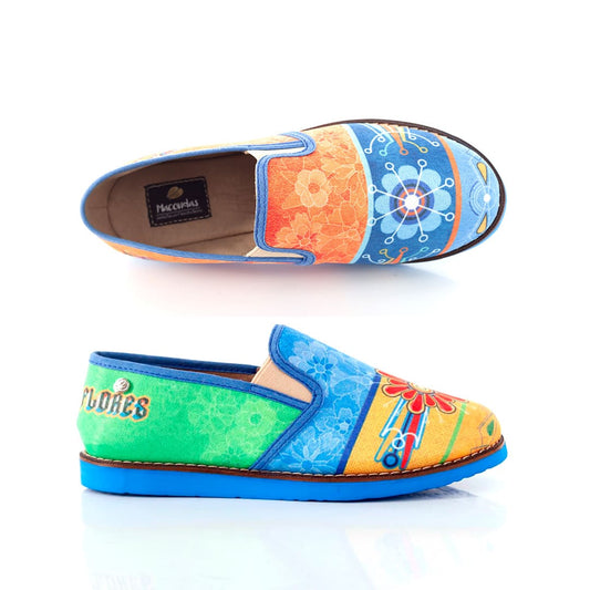 Chivas y Flores – Zapatos Mocasines Macondas®