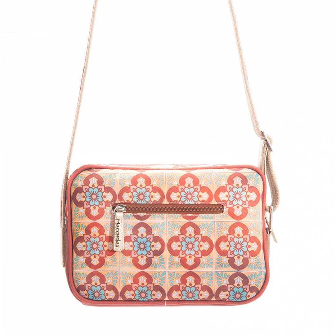 Bolso Manos Libres Baldosas Coloniales. Macondas