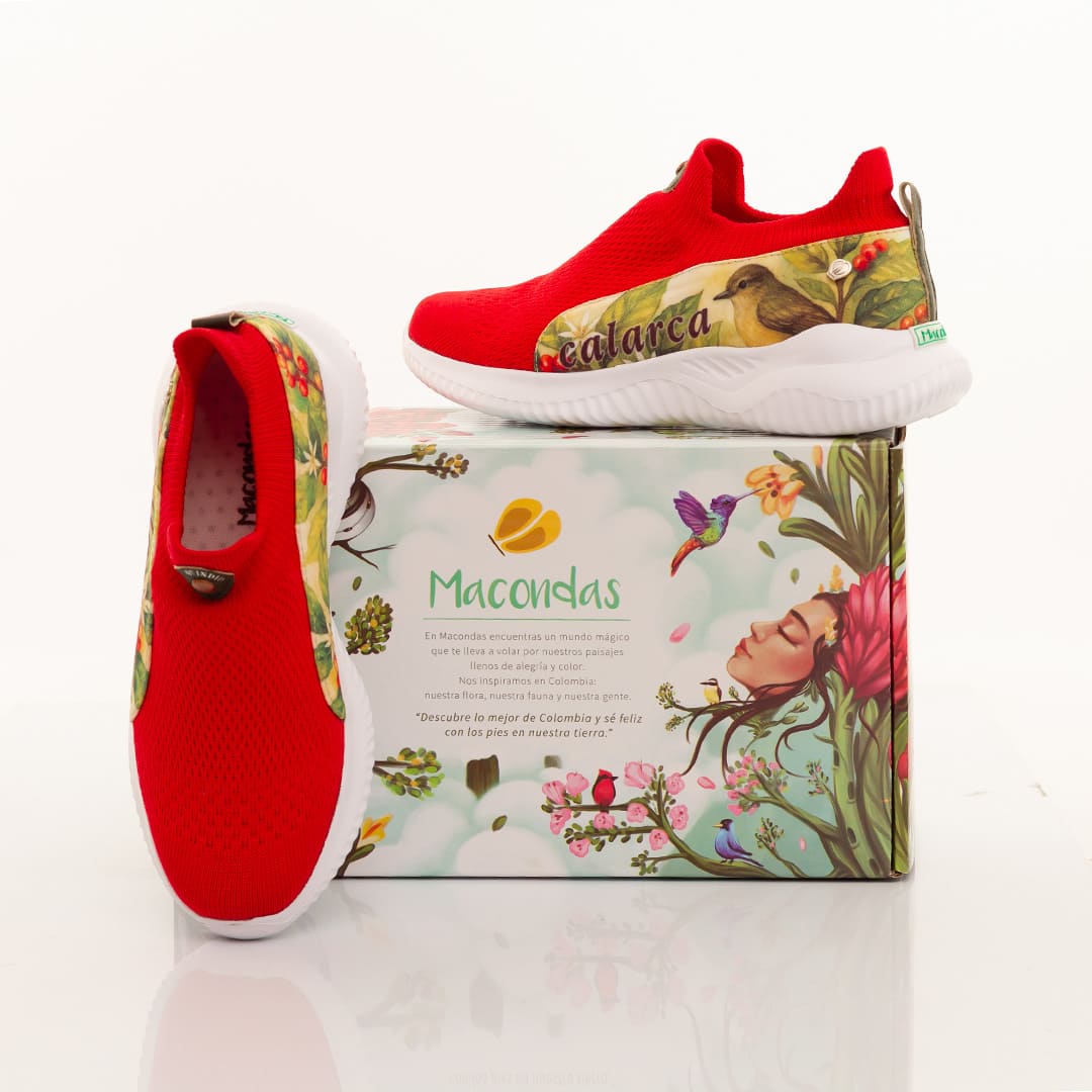 Tenis Treking Calarcá Quindío con cafetales. Macondas