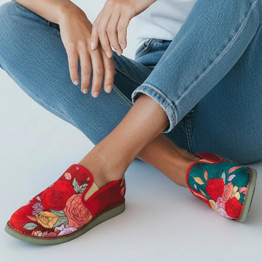 Rosas de Colombia® Macondas. Mocasines para dama