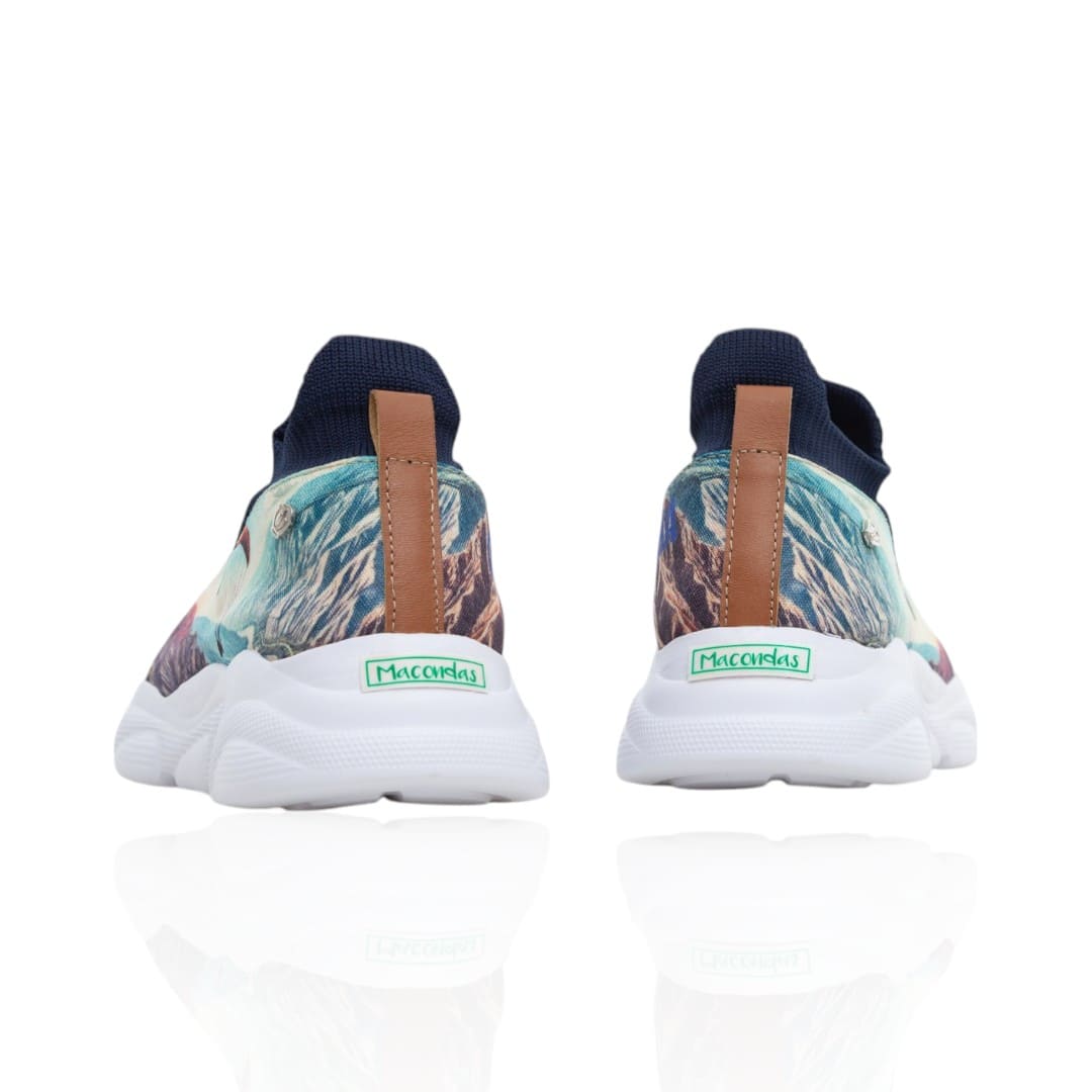 Tenis Treking Chicamocha Azules. Macondas