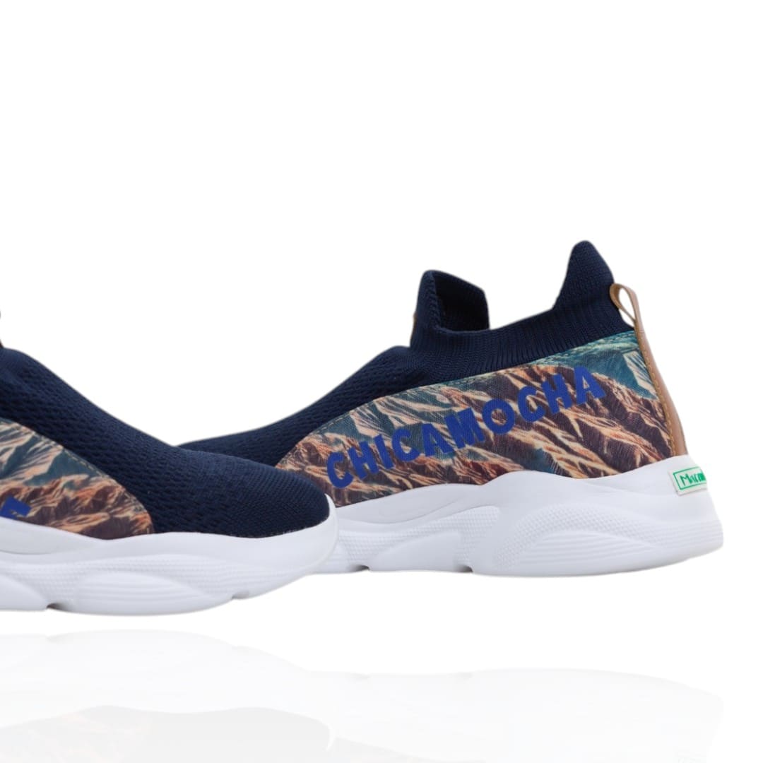 Tenis Treking Chicamocha Azules. Macondas
