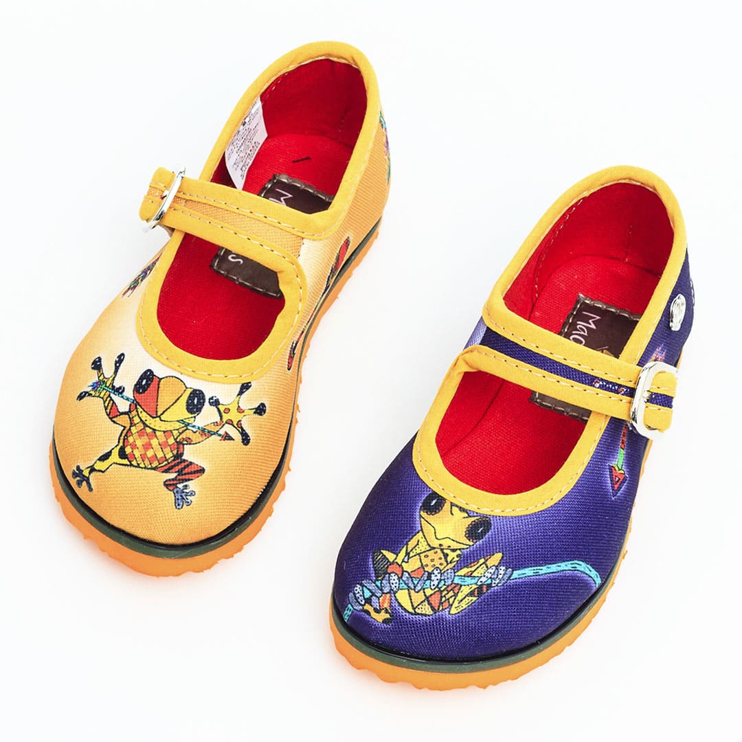 Maconditas® Rana Dardo. Zapatos para niñas.