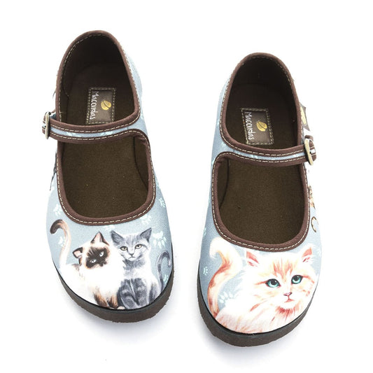 Maconditas® Gatos. Zapatos para dama