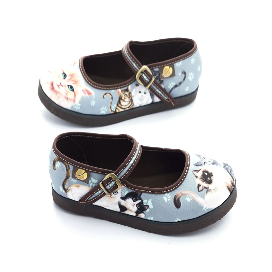 Maconditas® Gatos. Zapatos para dama
