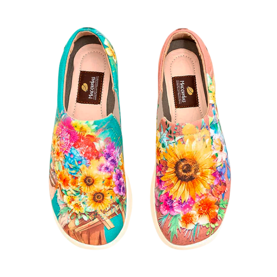 Feria de Flores. Macondas® Zapatos deportivos para mujer