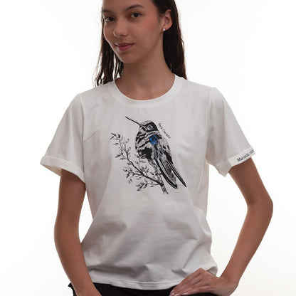 Camiseta Inca Oscuro con ilustración. Macondas®
