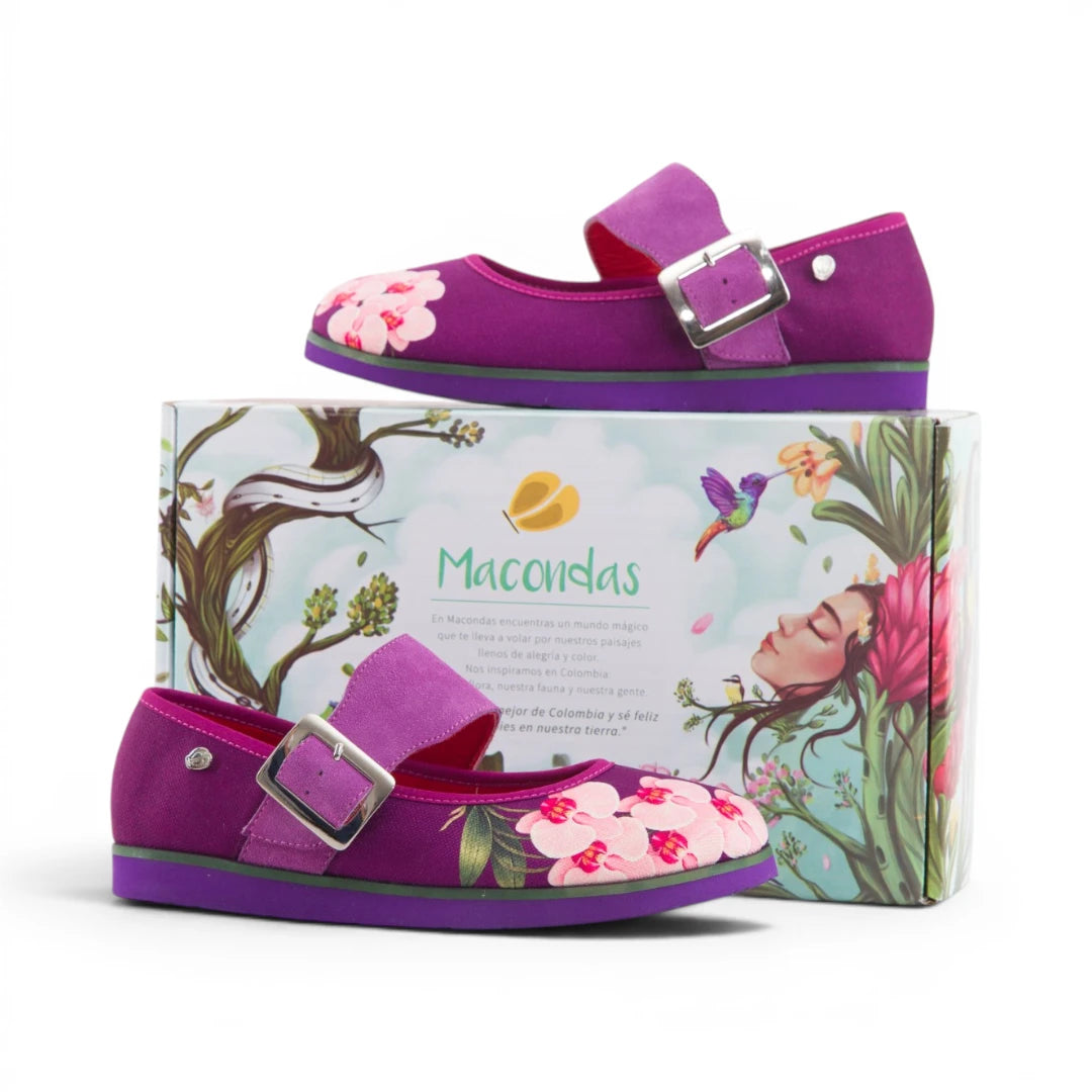 Orquídea Mariposa Rosa – Orquídeas de Colombia. Bailarinas Macondas®