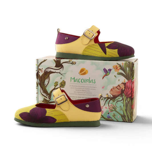 Mariposa Rayada – Orquídeas de Colombia. Bailarinas Macondas®