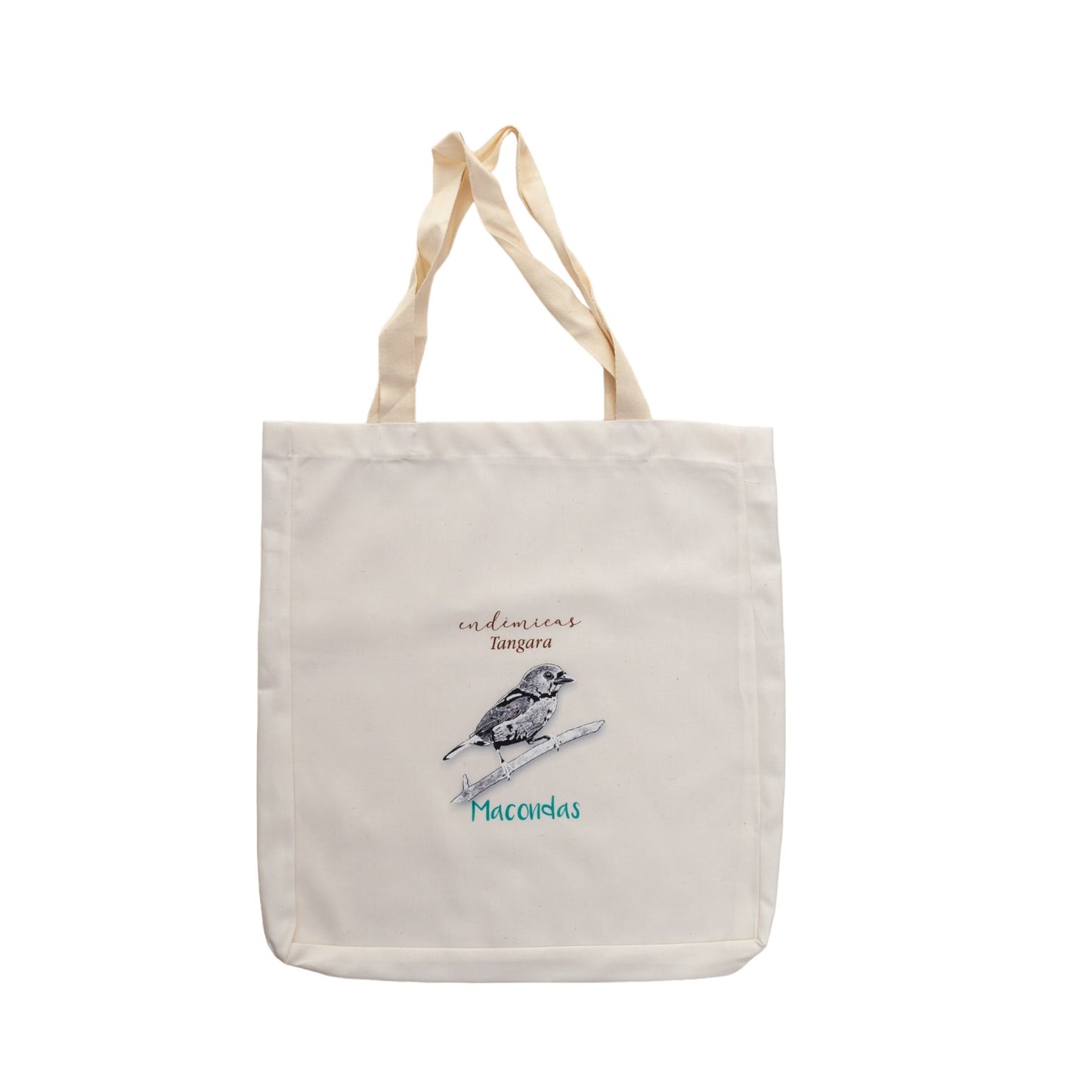 Tangara. Bolsa tote Macondas®. Aves Nativas de Colombia