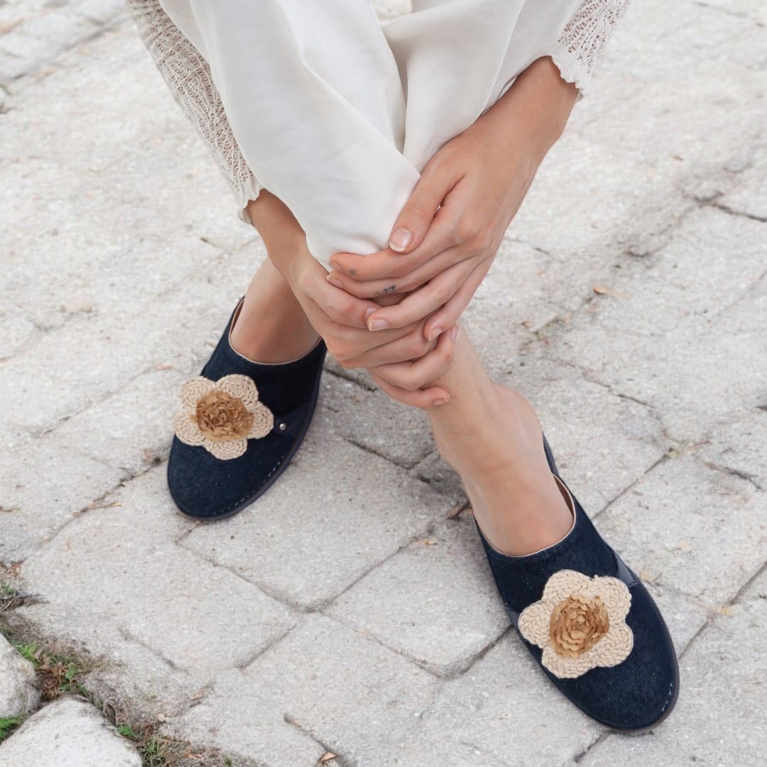 Mule indigo Macondas Zapatos mujer