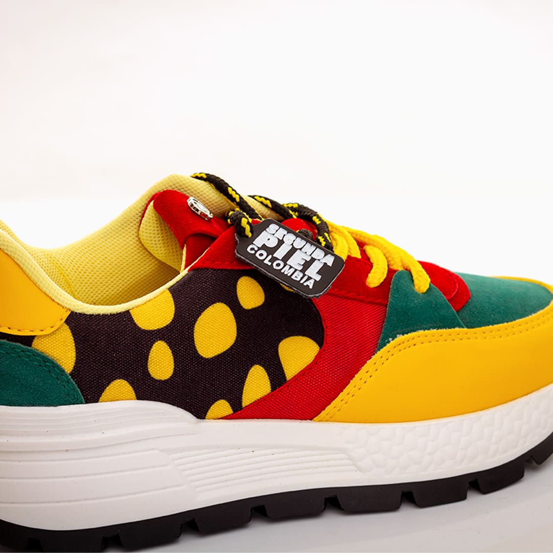 Tenis Sneakers Macondas. Rana Dorada