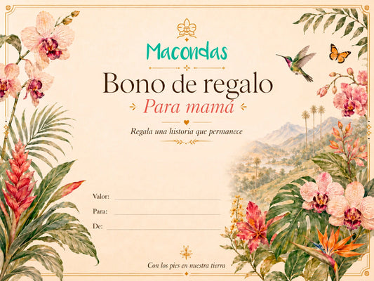 Bono Virtual de Regalo Para Mamá