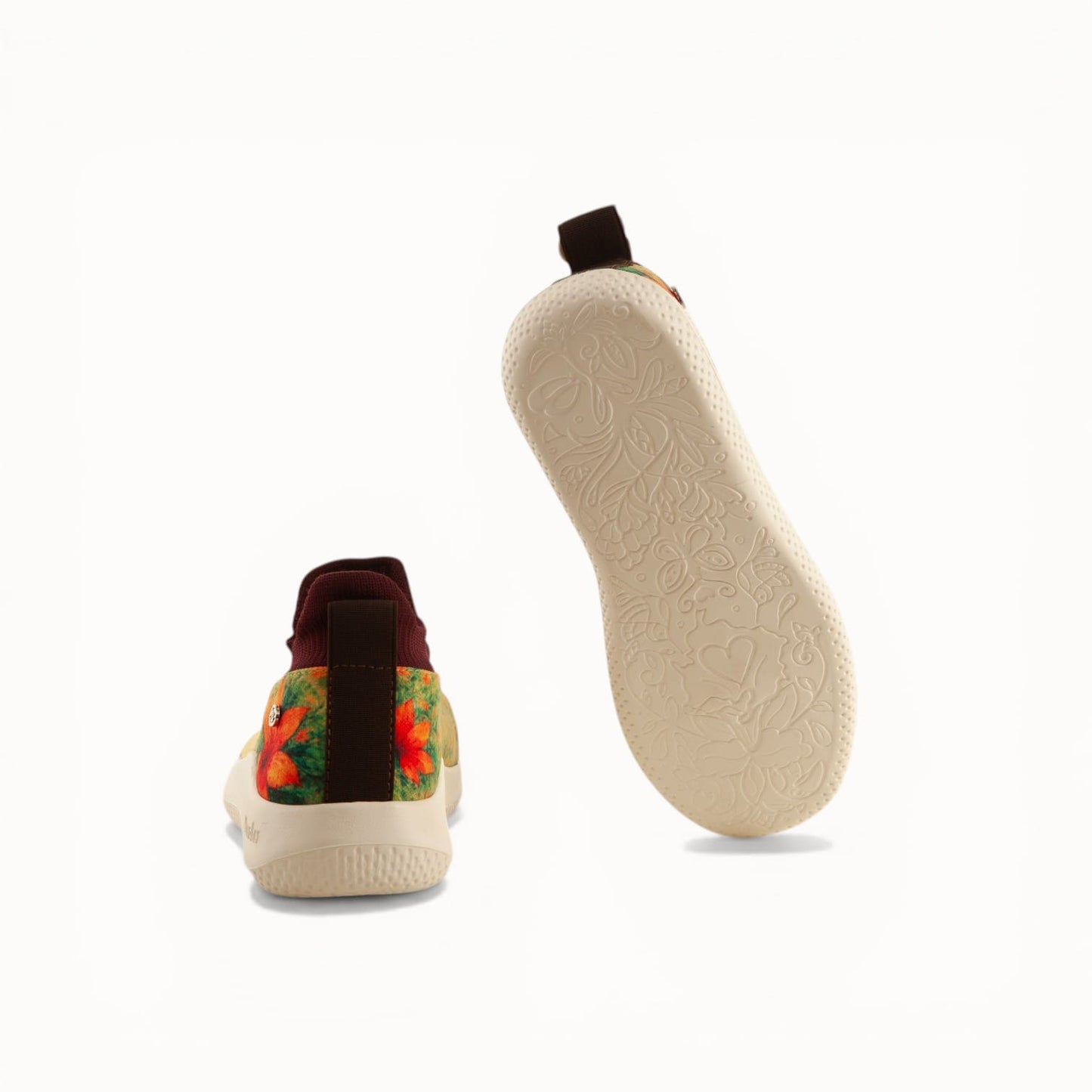 Tenis Flor del Chontaduro Vinotinto. Trekking - Macondas®