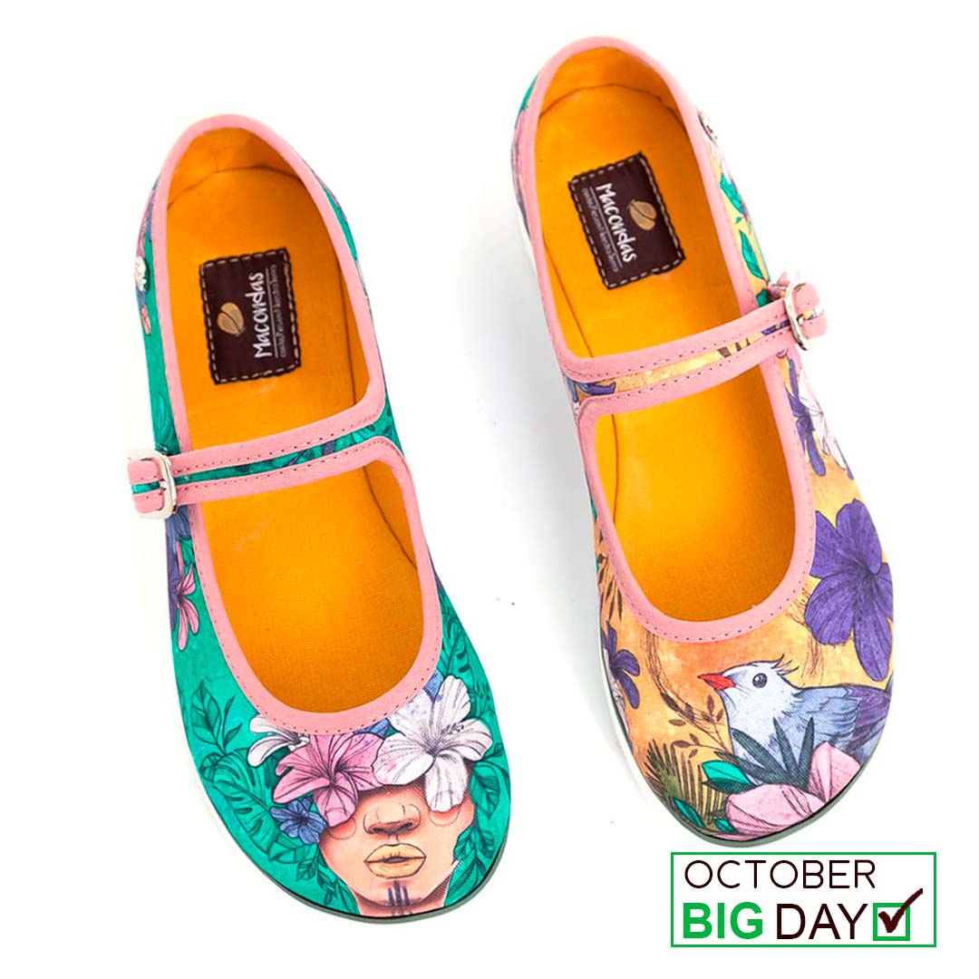 Little sea star. Macondas® Women's Mery Jane Shoes