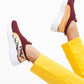 Tenis Treking Hormigas Culonas Vinotinto. Macondas
