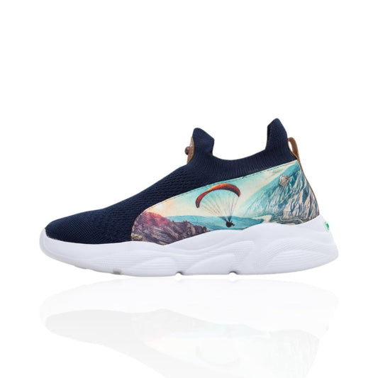 Tenis Treking Chicamocha Azules. Macondas