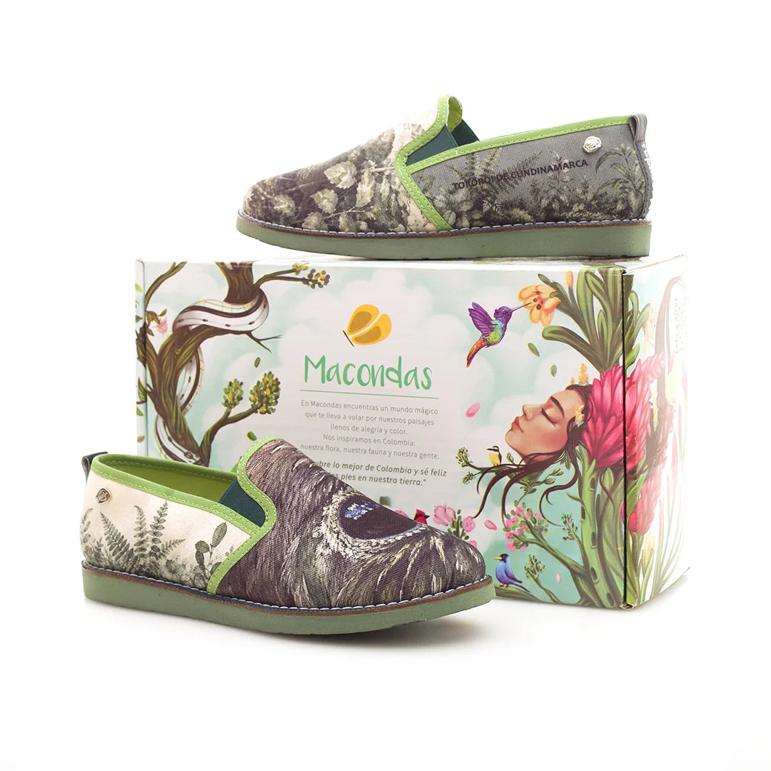 Tororoi de Cundinamarca – Colección Avistando Ando. Mocasines Macondas®